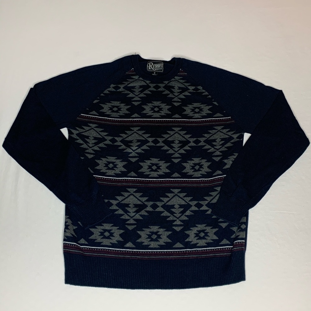 RetroFit tribal sweater
